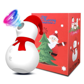 Sucking Vibrators for Female Clitoris Blowjob Sucker Satisfyer Christmas Gift Sucking Sex Toys for Adult Women Winter Snowman