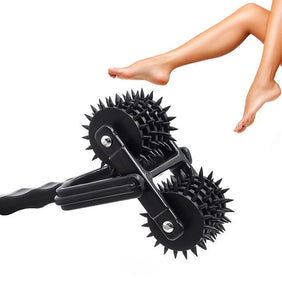 Prick 5-Spike BDSM Pinwheel | Sensation Wheel Roller | Fetish Tool for Couples - sex4enjoy