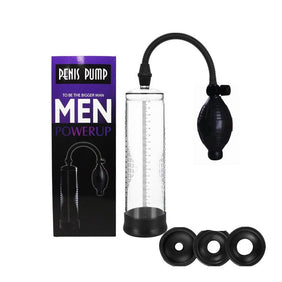 Male Enhancement Penis Pump - Big Erectie Cock Pump Masturbator - sex4enjoy