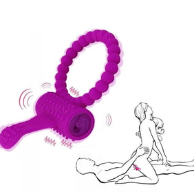 Penis Ring Vibrator - Couples Sex Toy for Enhanced Pleasure and Intimacy - sex4enjoy